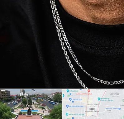 فروشگاه گردنبند مردانه در بهارستان 