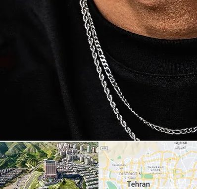 فروشگاه گردنبند مردانه در شمال تهران 