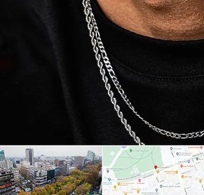 فروشگاه گردنبند مردانه در بلوار کشاورز