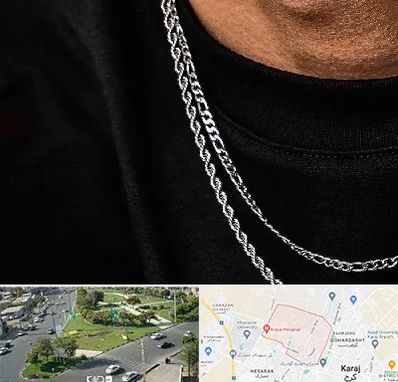فروشگاه گردنبند مردانه در شاهین ویلا کرج