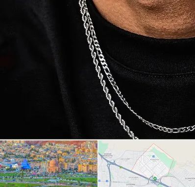 فروشگاه گردنبند مردانه در رشدیه تبریز