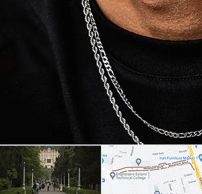 فروشگاه گردنبند مردانه در بلوار معلم رشت 