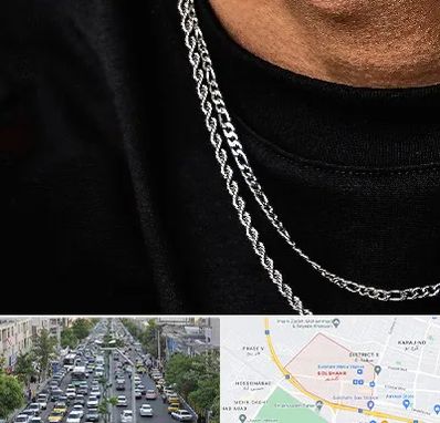 فروشگاه گردنبند مردانه در گلشهر کرج