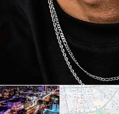 فروشگاه گردنبند مردانه در منظریه رشت