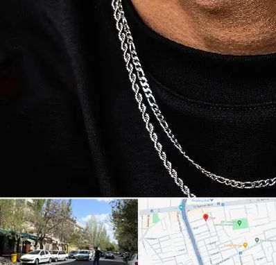 فروشگاه گردنبند مردانه در کوی فیروز تبریز