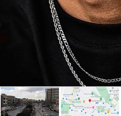فروشگاه گردنبند مردانه در بلوار فردوسی مشهد