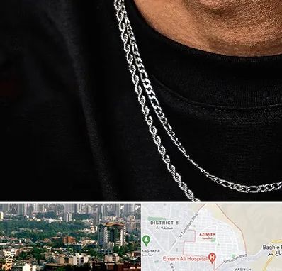 فروشگاه گردنبند مردانه در عظیمیه کرج 