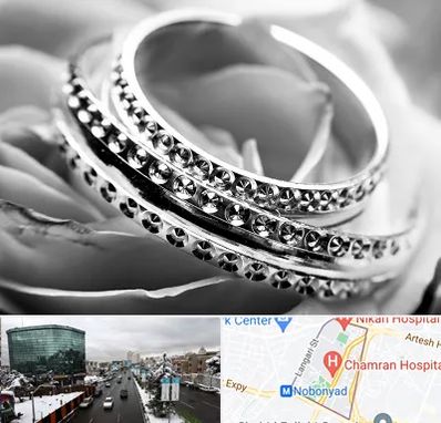 فروشگاه نقره در اقدسیه 