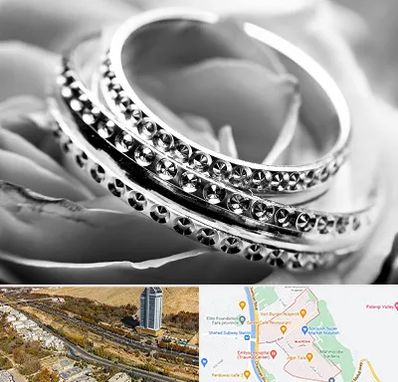 فروشگاه نقره در خیابان نیایش شیراز