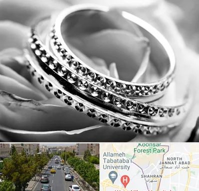 فروشگاه نقره در شهران 