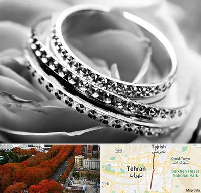 فروشگاه نقره در ولیعصر 