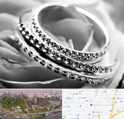 فروشگاه نقره در آیت الله کاشانی