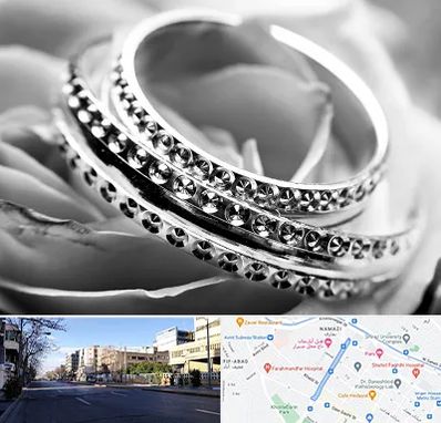 فروشگاه نقره در خیابان ملاصدرا شیراز