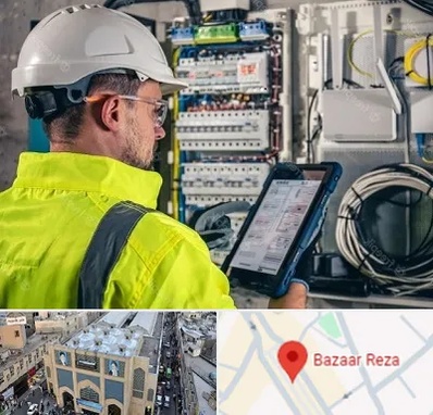 برقکار در بازار رضا مشهد