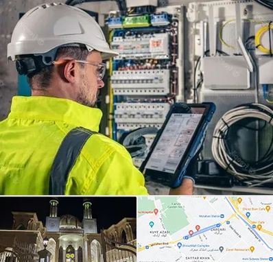 برقکار در زرگری شیراز