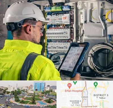 برقکار در ونک 