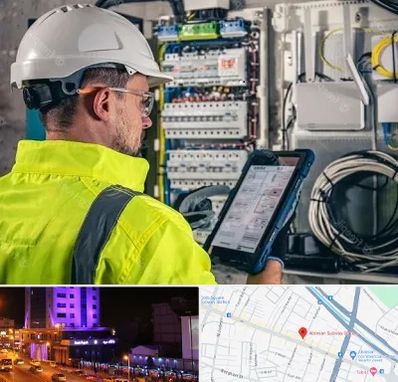 برقکار در آبرسان تبریز