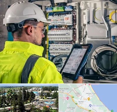 برقکار در رودسر