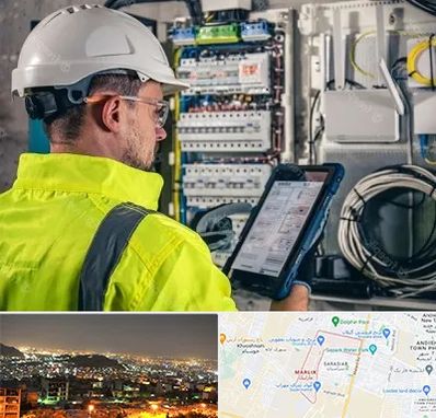 برقکار در مارلیک کرج