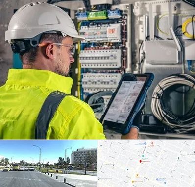 برقکار در بلوار کلاهدوز مشهد