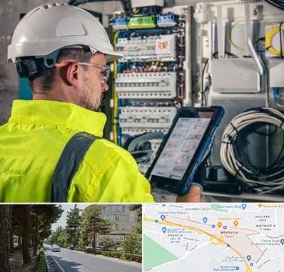 برقکار در مهرویلا کرج