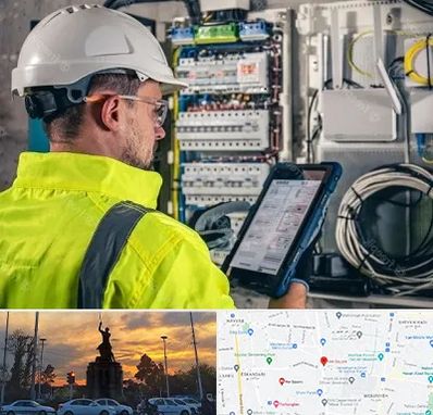 برقکار در میدان حر