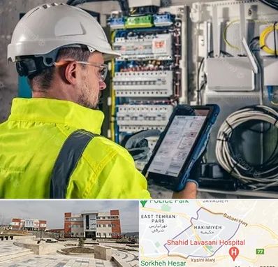 برقکار در حکیمیه 