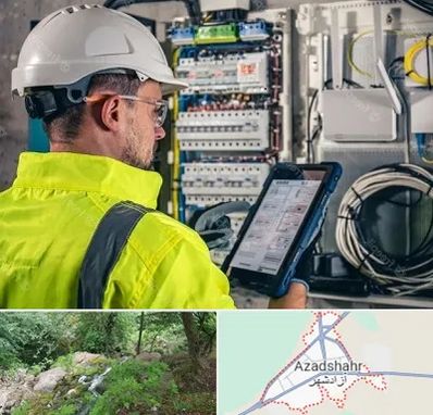 برقکار در آزادشهر