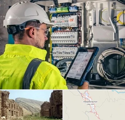 برقکار در مسجد سلیمان