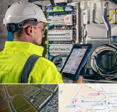 برقکار در الهیه مشهد