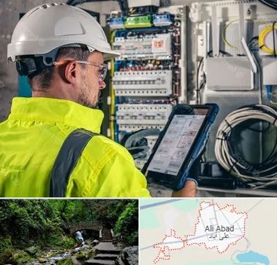 برقکار در علی‌ آباد کتول