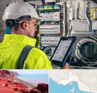 برقکار در هرمزگان