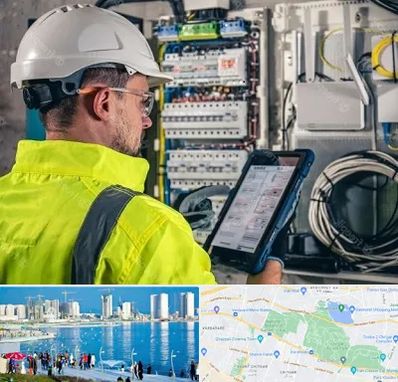 برقکار در چیتگر 