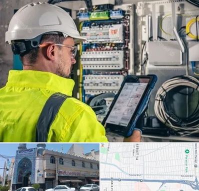 برقکار در بلوار ابوذر