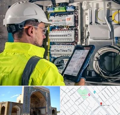 برقکار در مصلی مشهد