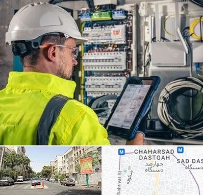 برقکار در چهارصد دستگاه 