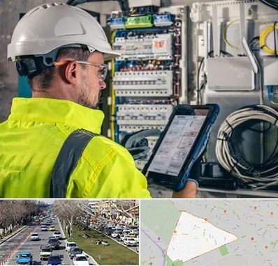 برقکار در احمدآباد مشهد