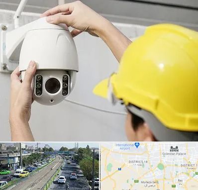 تعمیر دوربین مدار بسته در جنوب تهران 