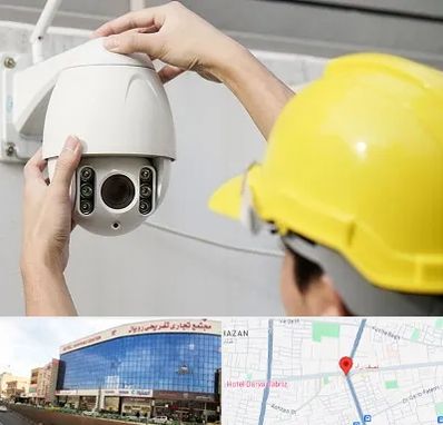 تعمیر دوربین مدار بسته در نصف راه تبریز