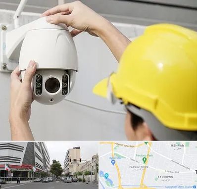 تعمیر دوربین مدار بسته در بلوار فردوس 