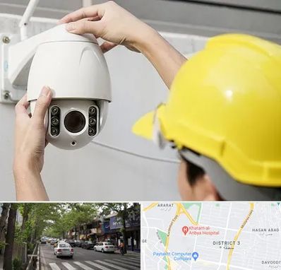 تعمیر دوربین مدار بسته در ظفر 