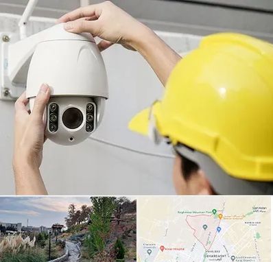 تعمیر دوربین مدار بسته در باغستان کرج