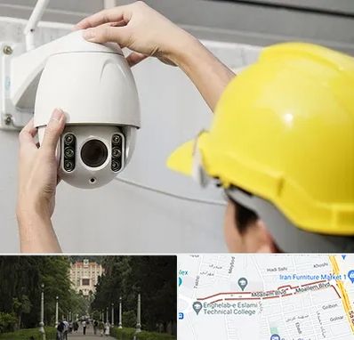 تعمیر دوربین مدار بسته در بلوار معلم رشت 