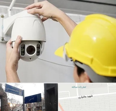 تعمیر دوربین مدار بسته در سی متری جی