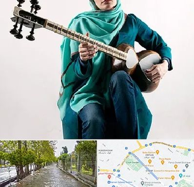 آموزشگاه تار در خیابان ارم شیراز