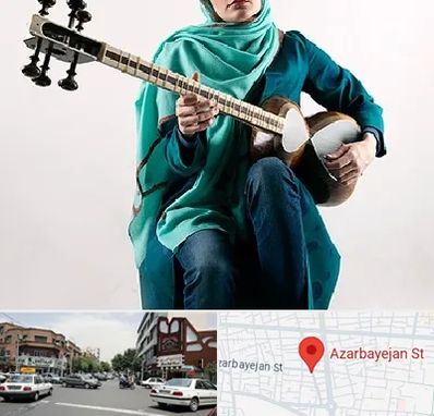 آموزشگاه تار در خیابان آذربایجان