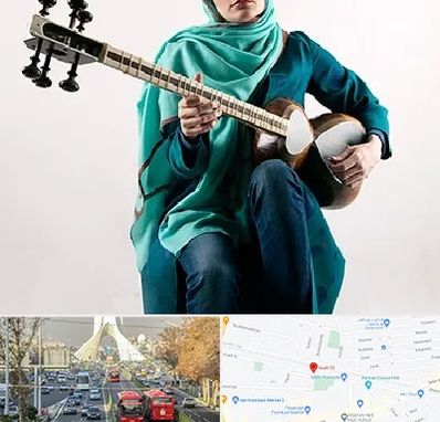 آموزشگاه تار در خیابان آزادی