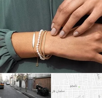 فروشگاه دستبند در خیابان نامجو