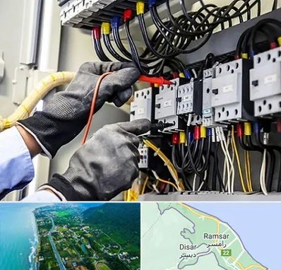 برقکار ساختمان در رامسر