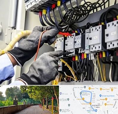 برقکار ساختمان در بلوار گیلان رشت